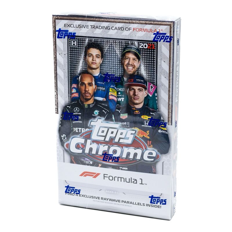 2021 Topps Formula 1 Chrome Racing Hobby LITE Box