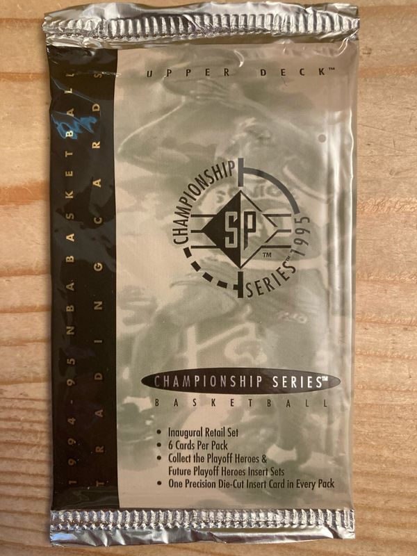 1994/95 Upper Deck SP Championship Basketball Hobby Pack