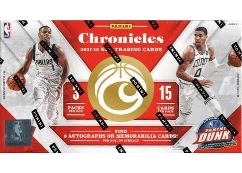 2017/18 Panini Chronicles Basketball Hobby Box