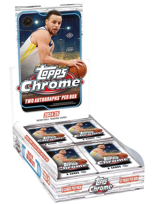 2024/25 Topps Chrome Basketball Hobby Box (coming soon)