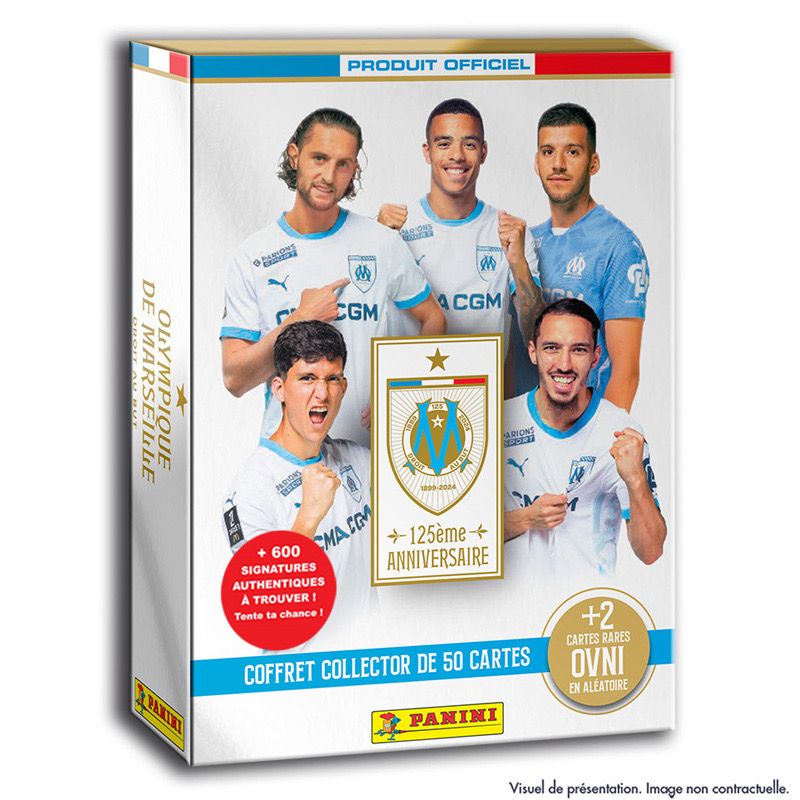 OM - Coffret collector 125 ans (Olympique de Marseille)