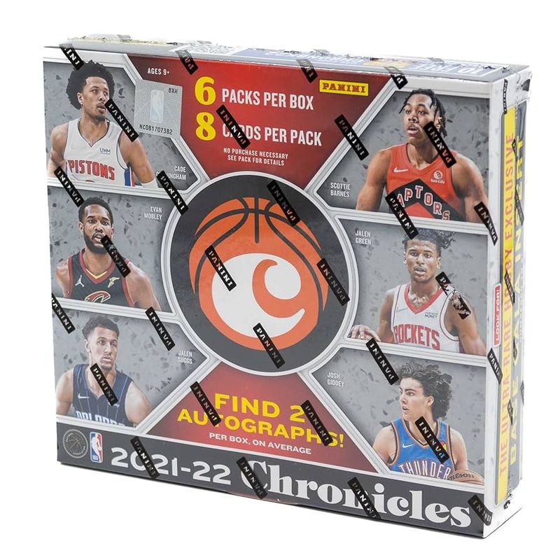 2021/22 Panini Chronicles Basketball Hobby Box
