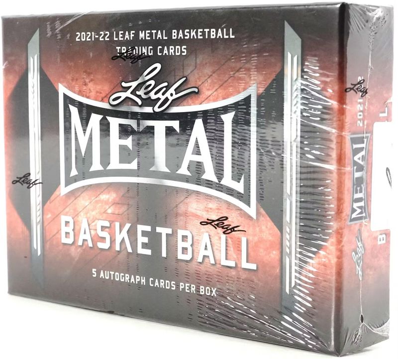 2021/22 Leaf Metal Basketball Hobby Box