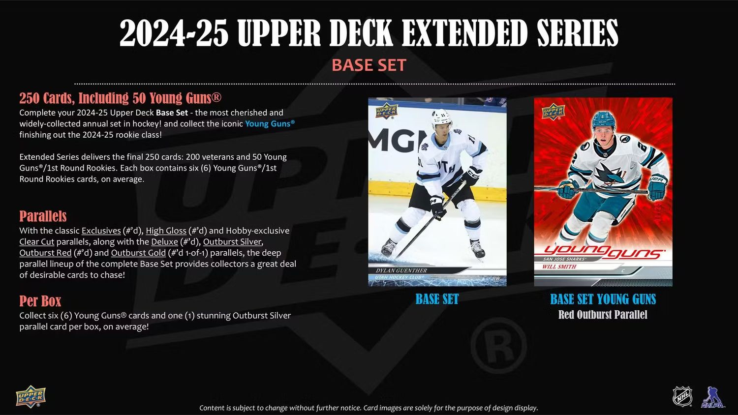 2024/25 Upper Deck Extended Series Hockey Hobby Box (preorder)