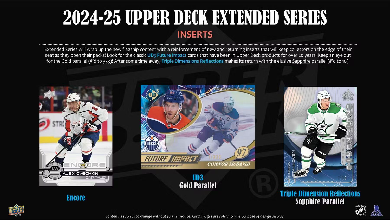 2024/25 Upper Deck Extended Series Hockey Hobby Pack