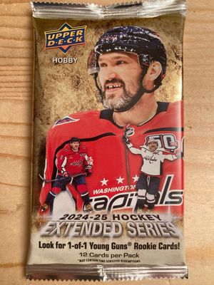2024/25 Upper Deck Extended Series Hockey Hobby Pack