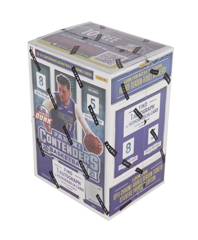 2020/21 Panini Contenders Basketball Blaster Box