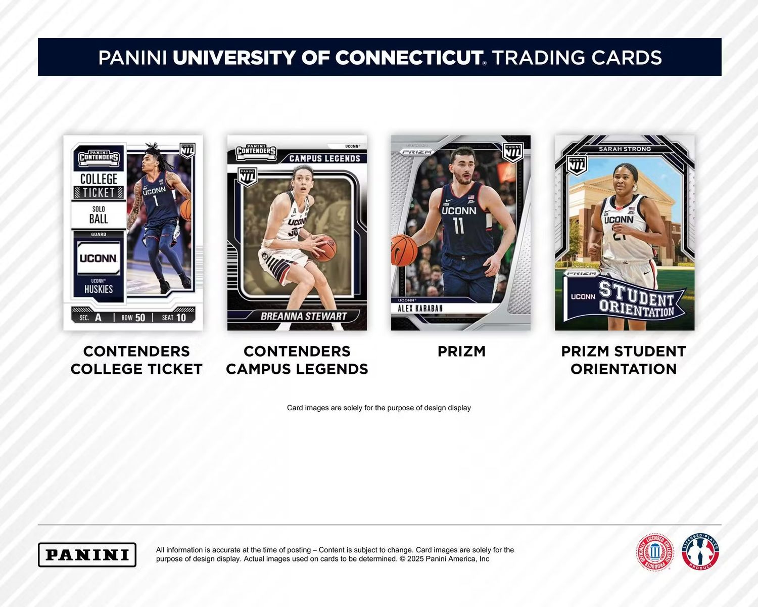2024/25 Panini UConn Collegiate Basketball Hobby Box