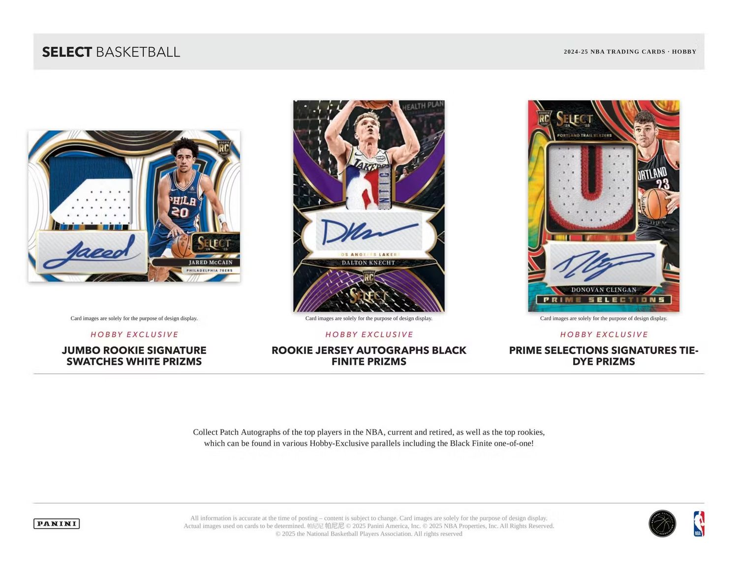2024/25 Panini Select Basketball Hobby Box (Coming soon)