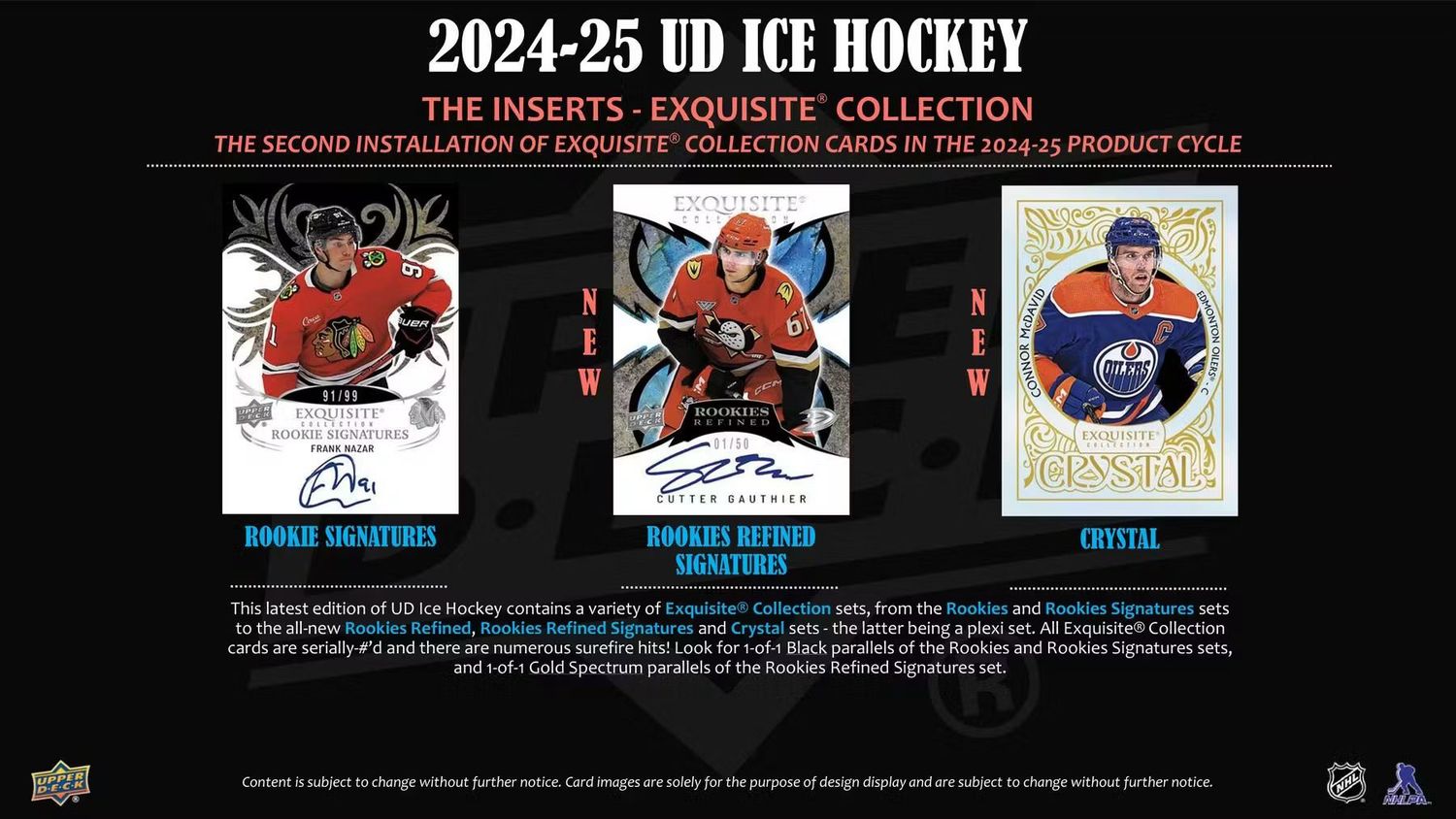 2024/25 Upper Deck Ice Hockey Hobby Pack