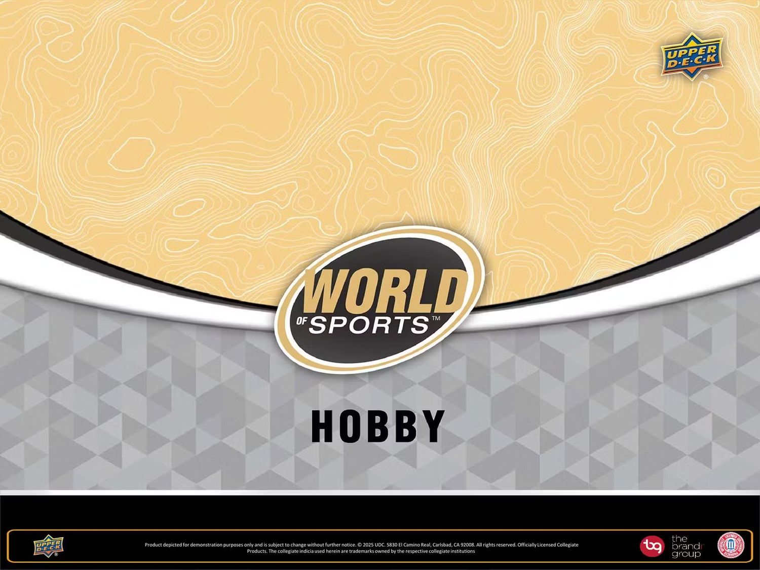 2025 Upper Deck World of Sports Volume 1 Multisport Hobby Box
