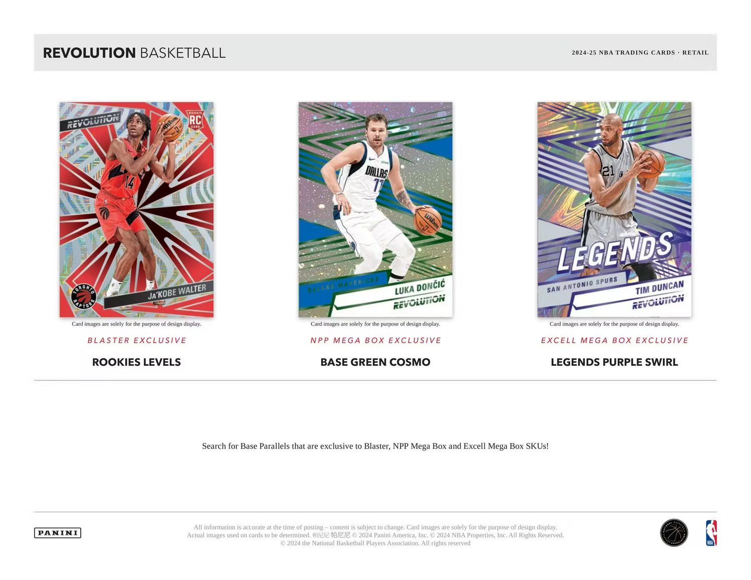 2024/25 Panini Revolution Basketball Blaster Box