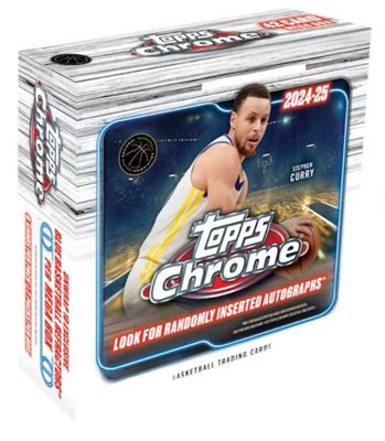 2024/25 Topps Chrome Basketball Mega Box