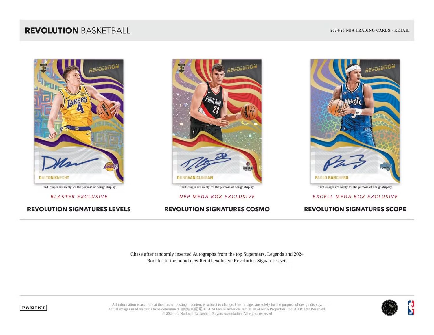 2024/25 Panini Revolution Basketball Blaster Box