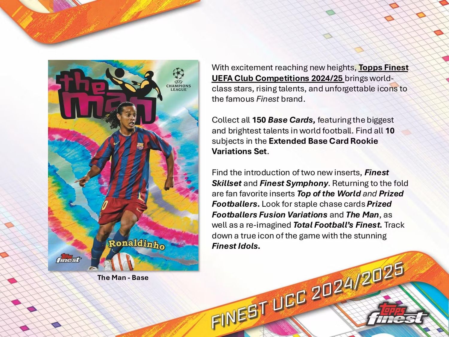 2024/25 Topps UEFA Club Competitions Finest Soccer Hobby Box