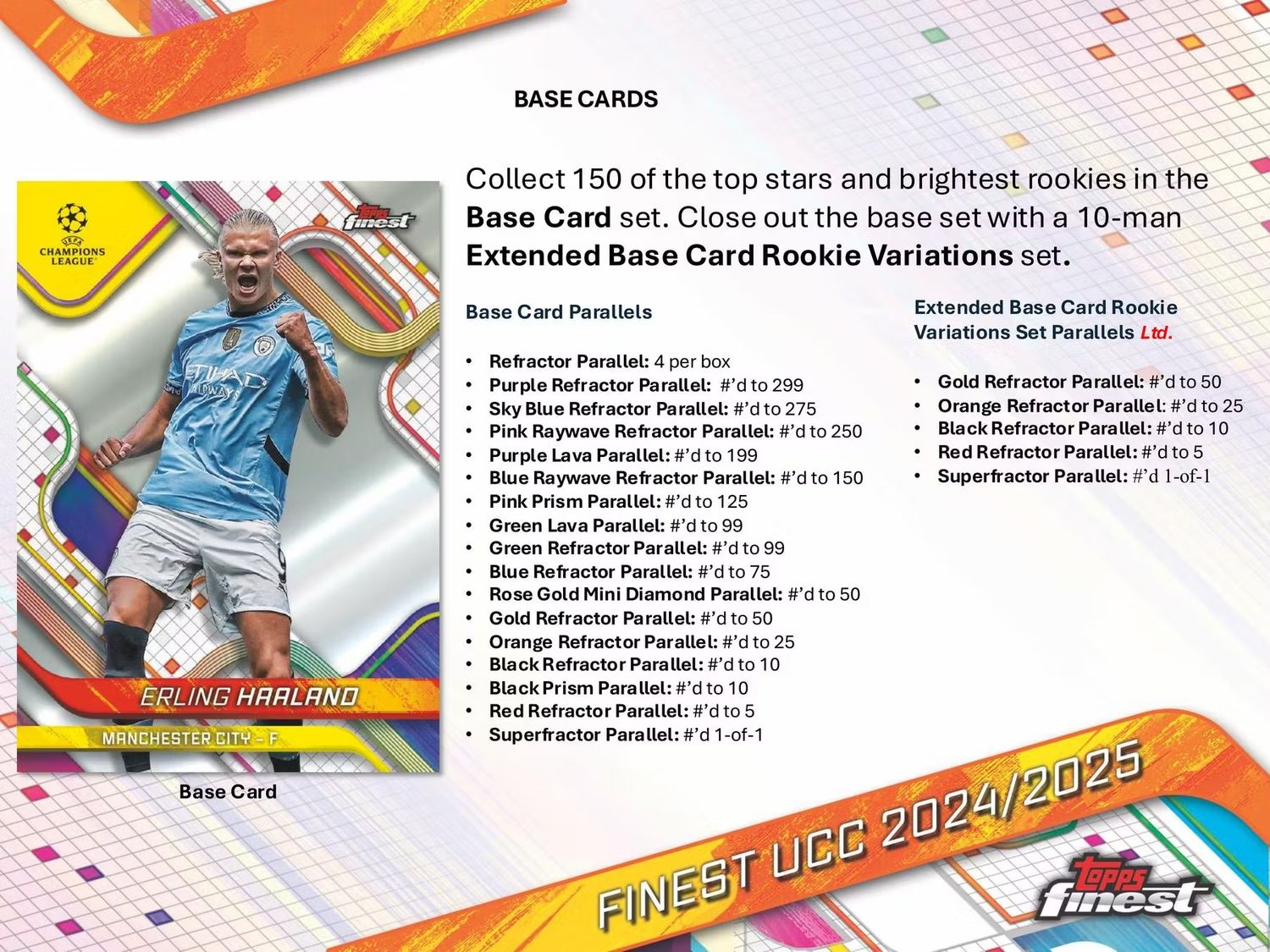 2024/25 Topps UEFA Club Competitions Finest Soccer Hobby Box