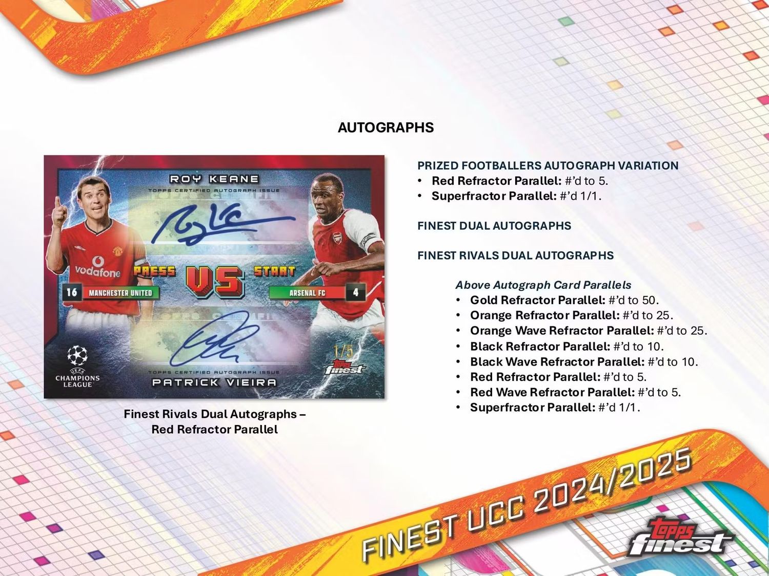 2024/25 Topps UEFA Club Competitions Finest Soccer Hobby Box