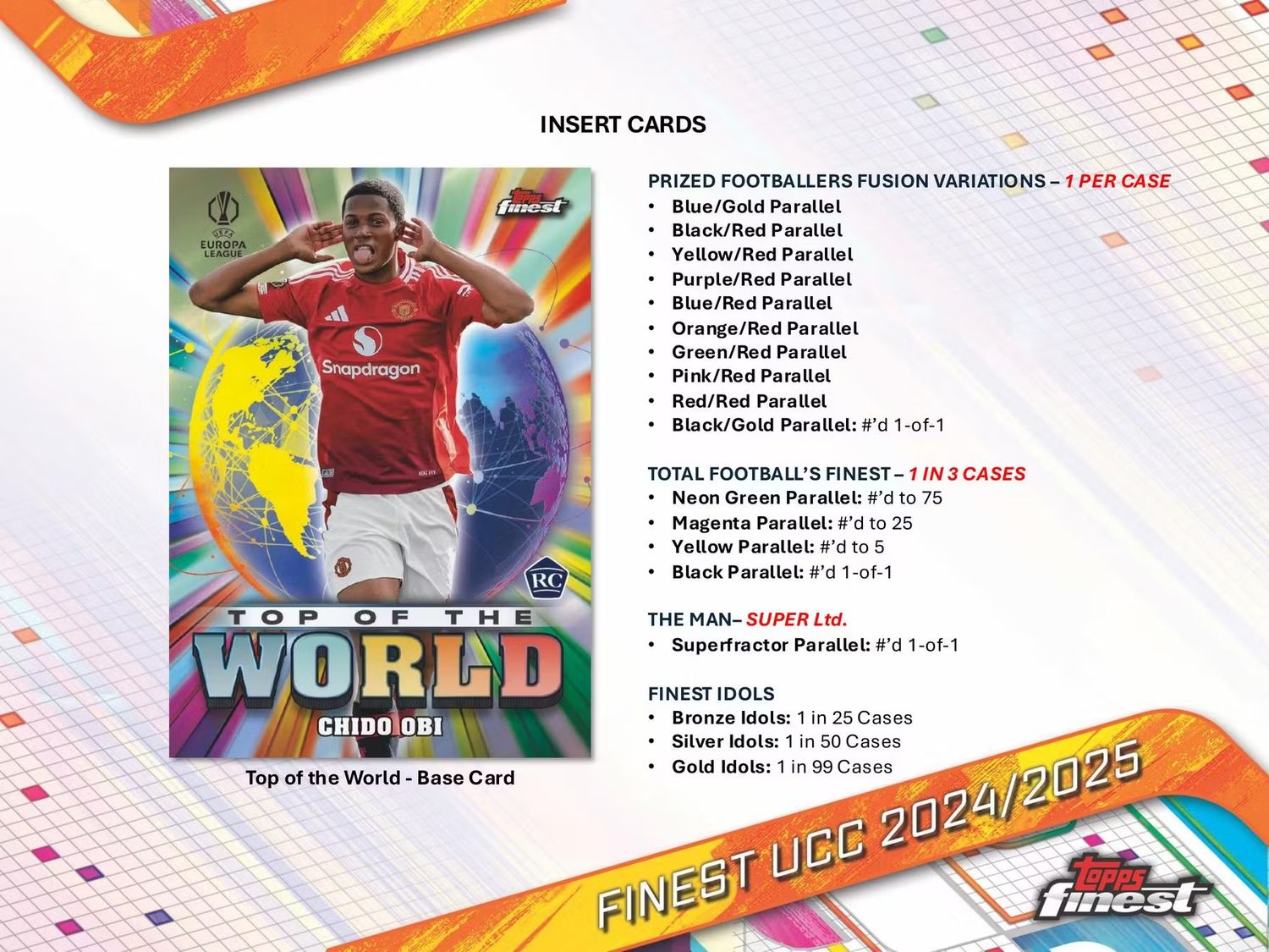 2024/25 Topps UEFA Club Competitions Finest Soccer Hobby Box