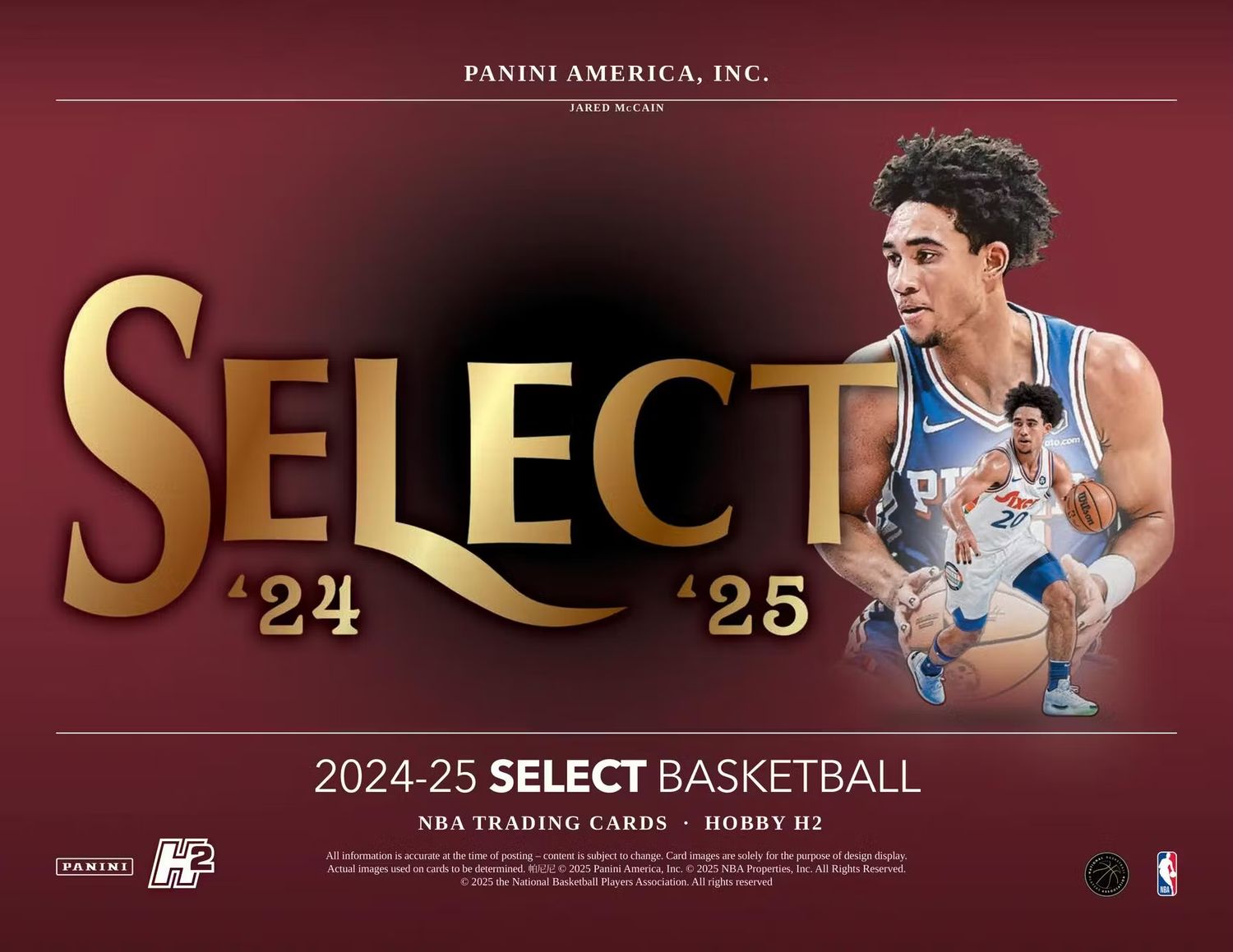 2024/25 Panini Select Basketball H2 Box (Preorder)