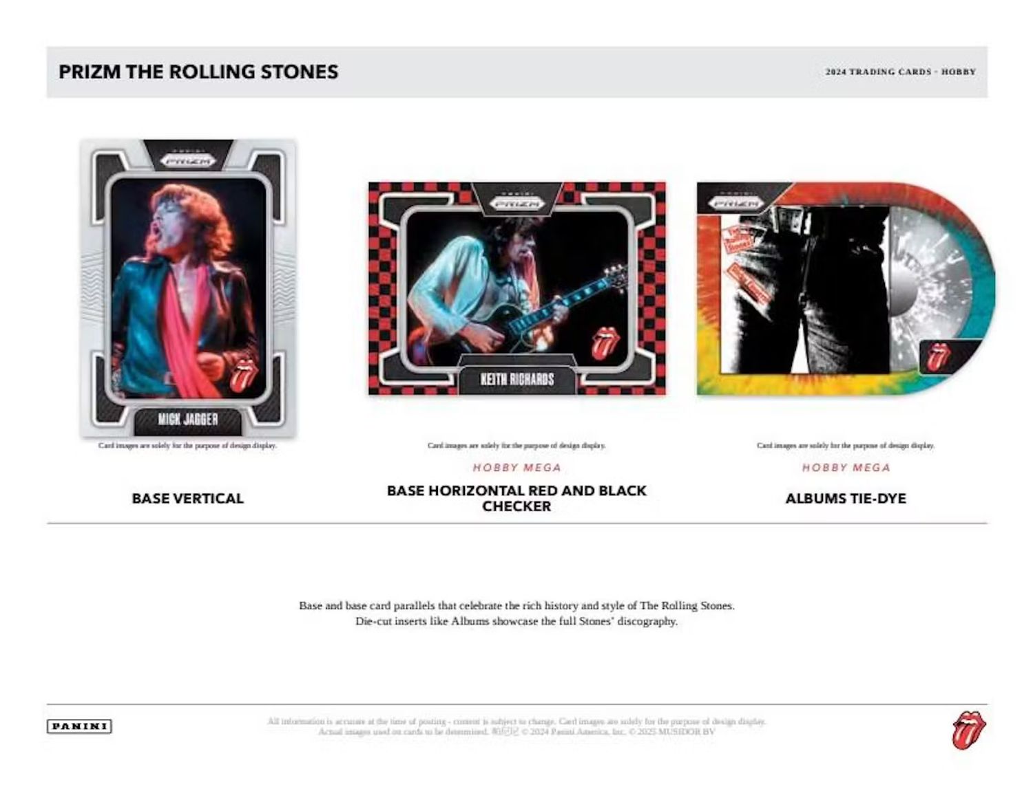 Prizm The Rolling Stones Hobby Mega Box (Panini 2024) (Coming soon)