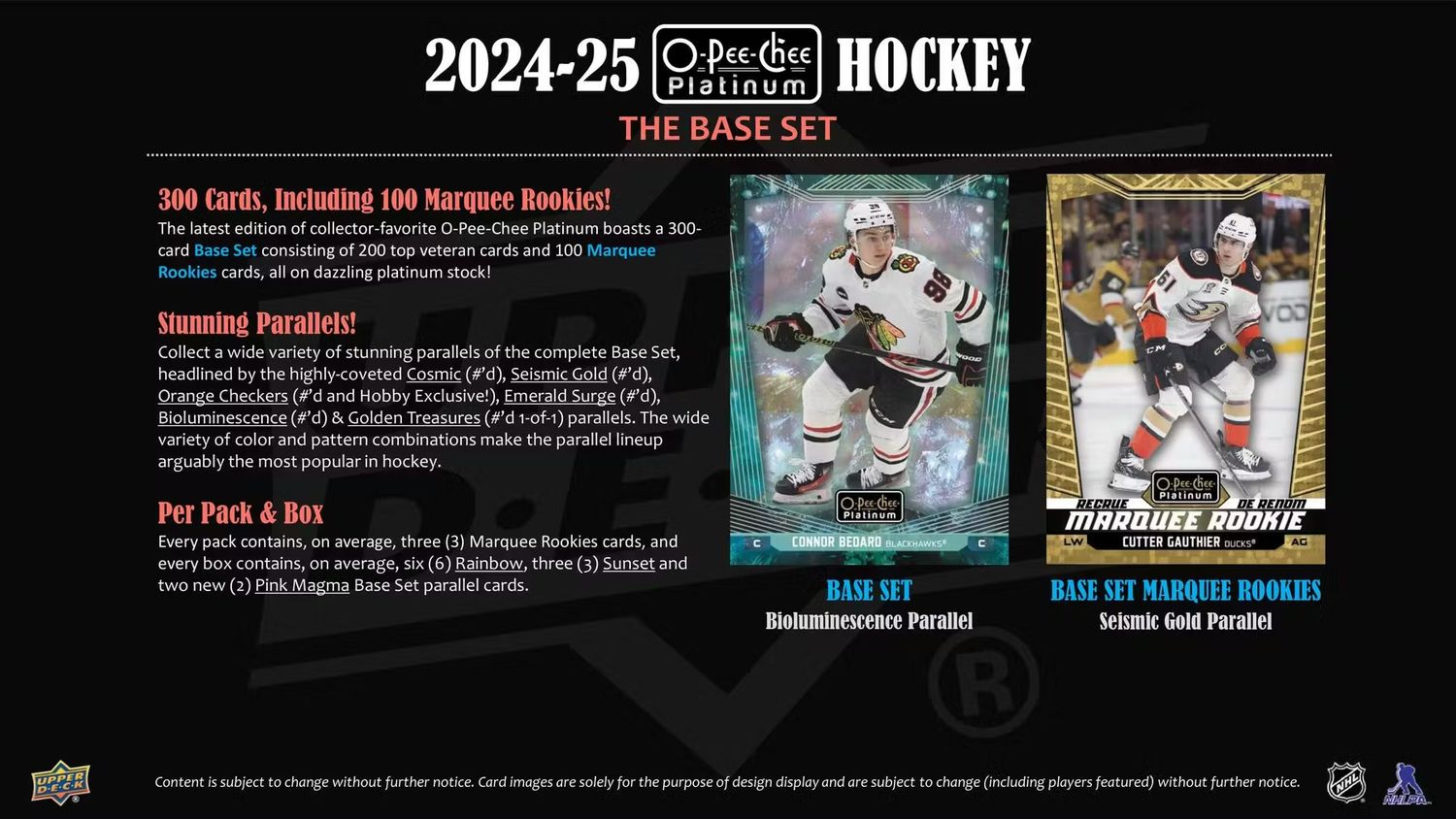 2024/25 Upper Deck O-Pee-Chee Platinum Hockey Hobby Box (in transit)