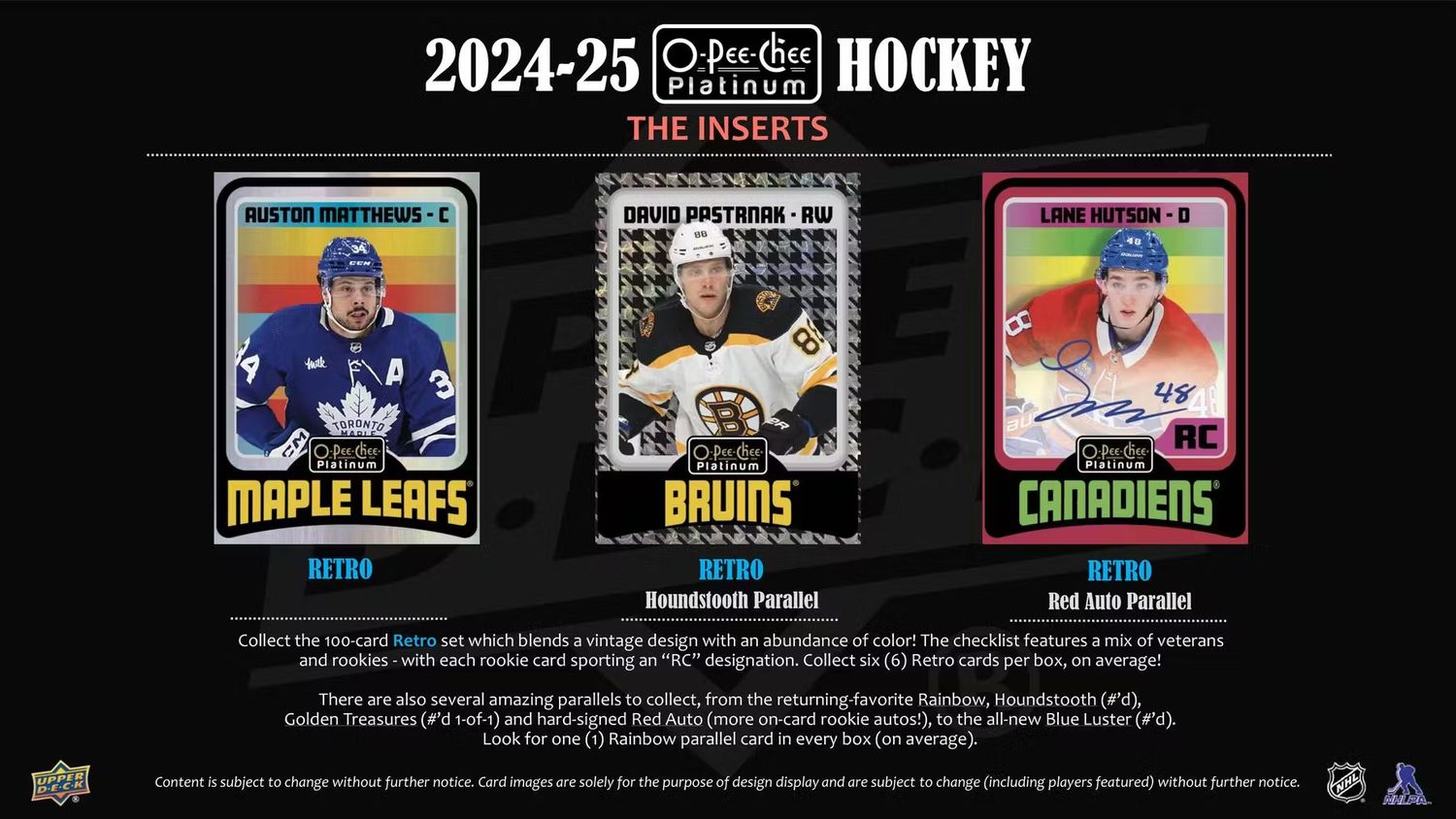 2024/25 Upper Deck O-Pee-Chee Platinum Hockey Hobby Box (in transit)