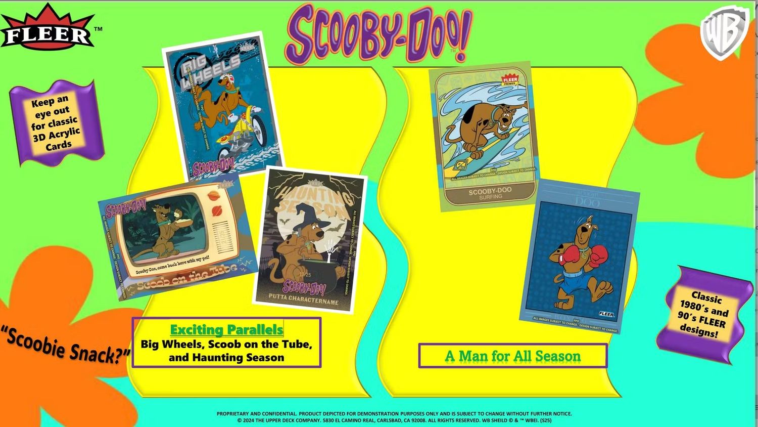 Fleer Scooby Doo! Trading Cards Hobby Box (Upper Deck 2025) (In transit)