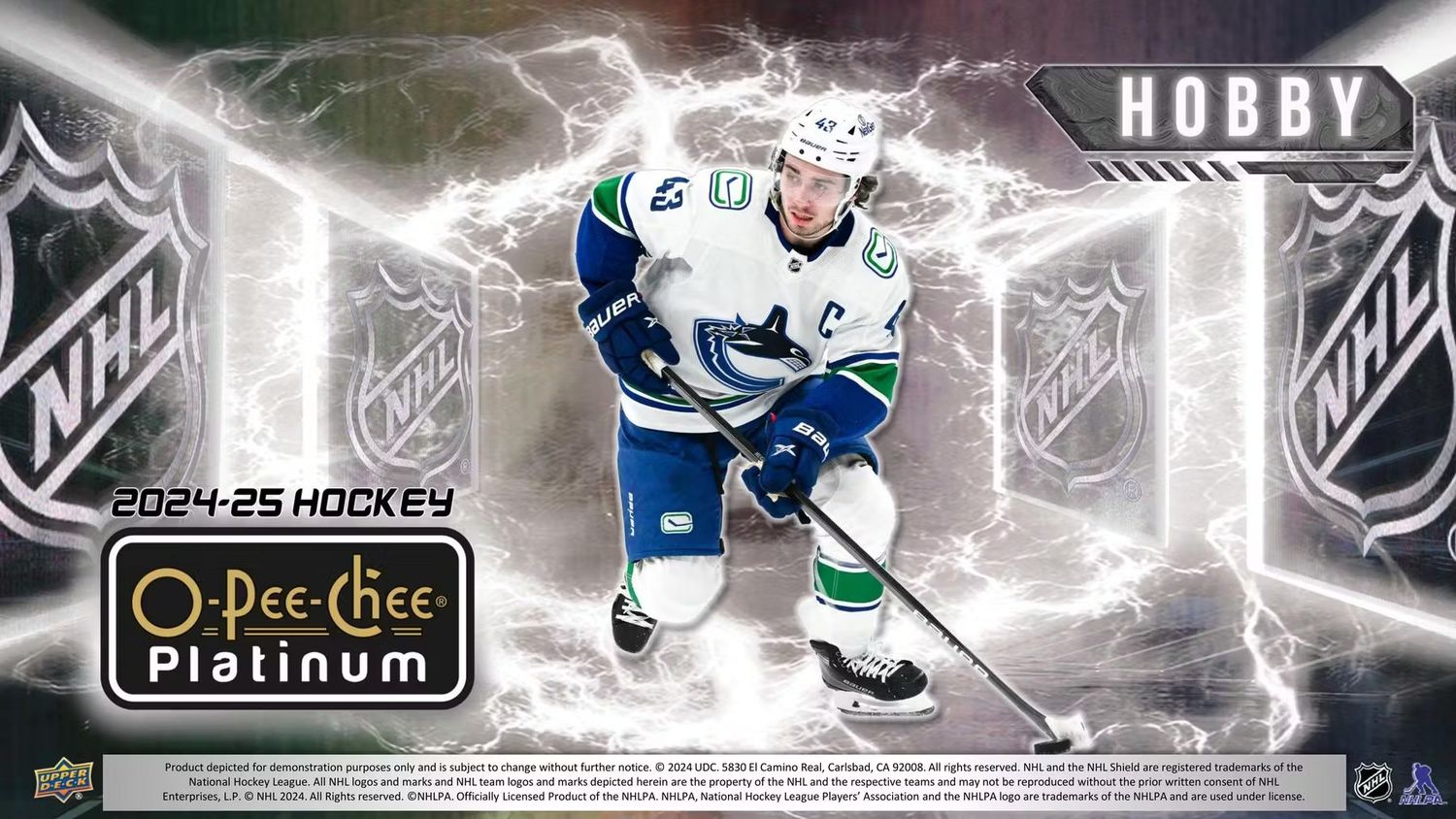 2024/25 Upper Deck O-Pee-Chee Platinum Hockey Hobby Box (in transit)