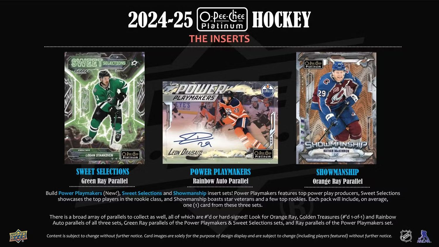 2024/25 Upper Deck O-Pee-Chee Platinum Hockey Hobby Box (in transit)
