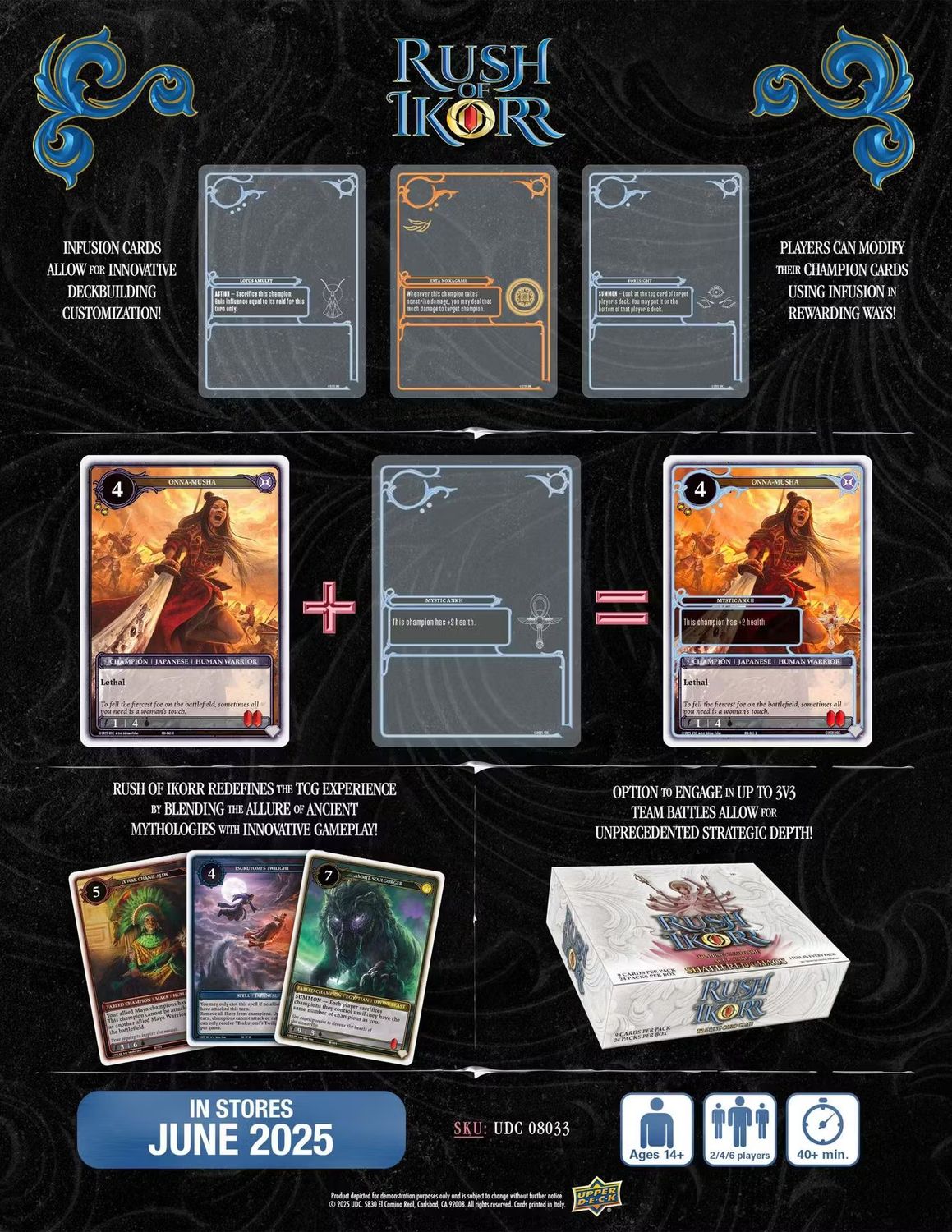 Rush of Ikorr TCG Shattered Chaos Booster Box (Upper Deck 2025)