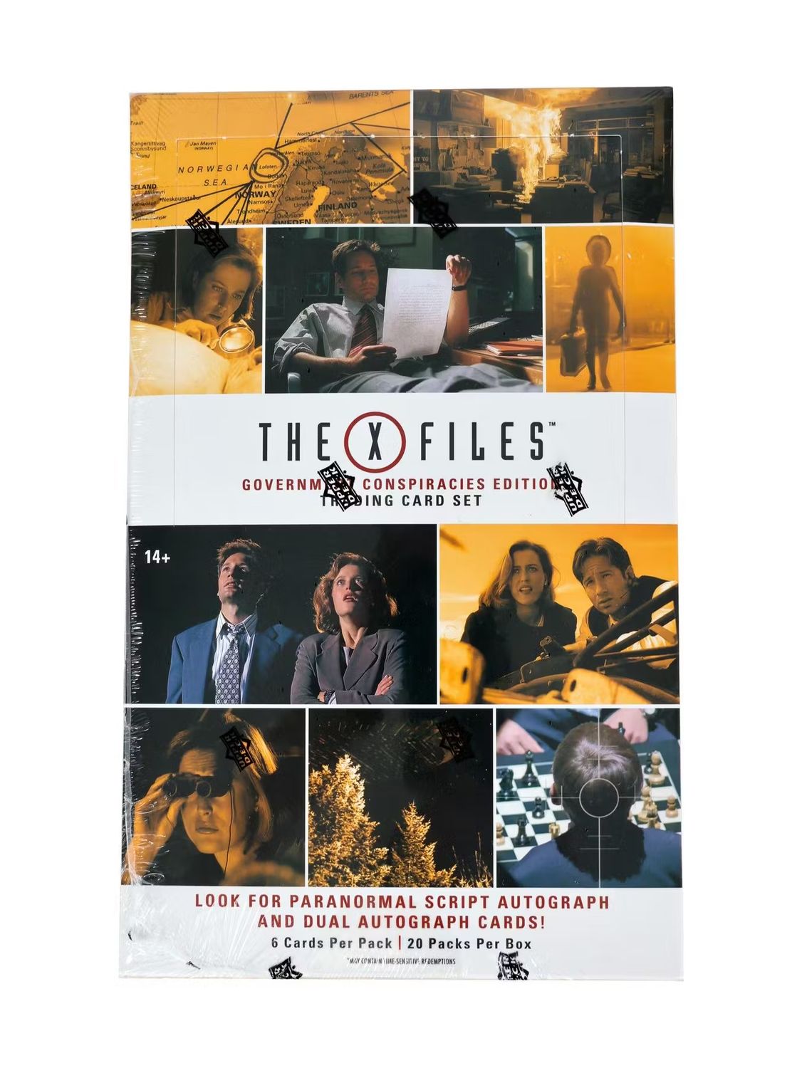 The X-Files: Government Conspiracies Edition Hobby Box (Upper Deck 2025) (preorder)