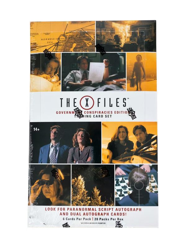 The X-Files: Government Conspiracies Edition Hobby Box (Upper Deck 2025)