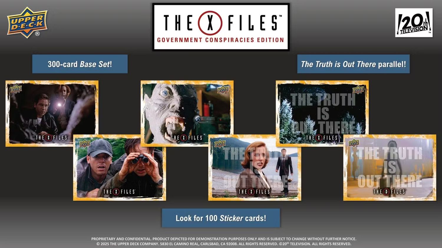The X-Files: Government Conspiracies Edition Hobby Box (Upper Deck 2025) (preorder)