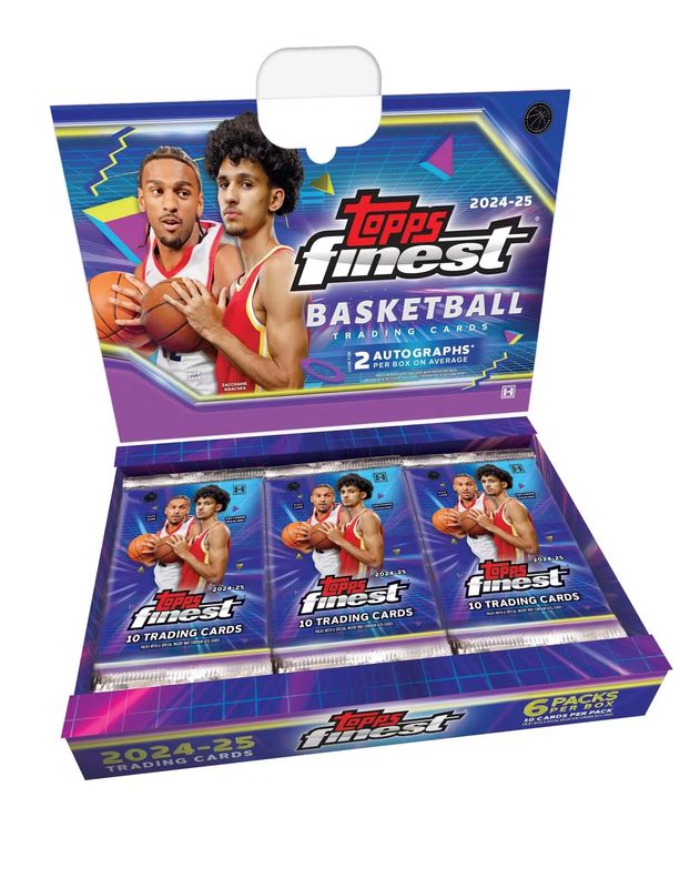 2024/25 Topps Finest Basketball Hobby Box (sold out)