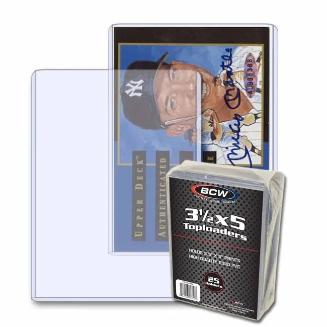 BCW - 3.5x5 - Topload Holder (x25)