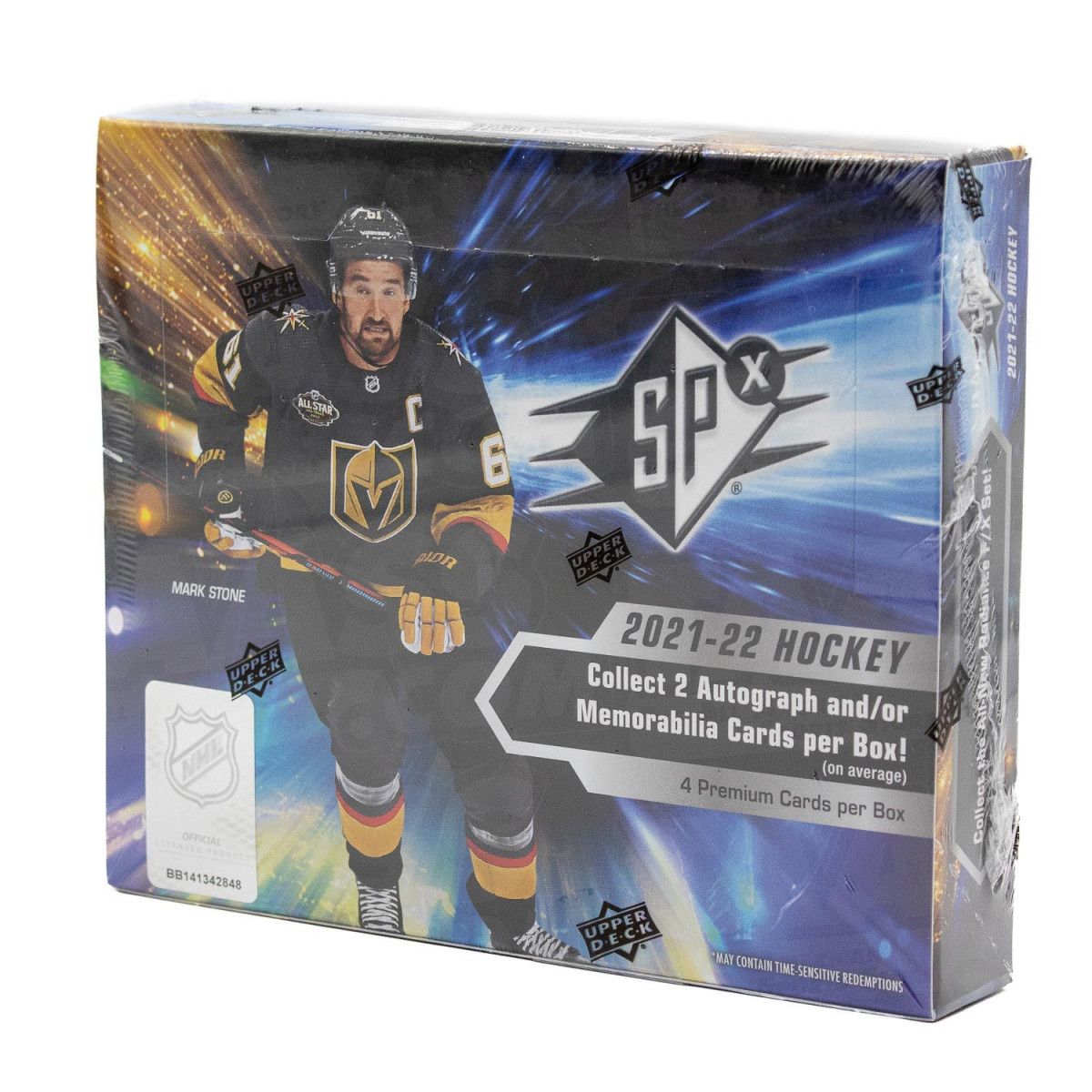 2021/22 Upper Deck SPx Hockey Hobby Box