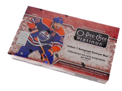 2022/23 Upper Deck O-Pee-Chee Platinum Hockey Hobby Box
