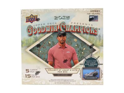 2025 Upper Deck Goodwin Champions Hobby Box