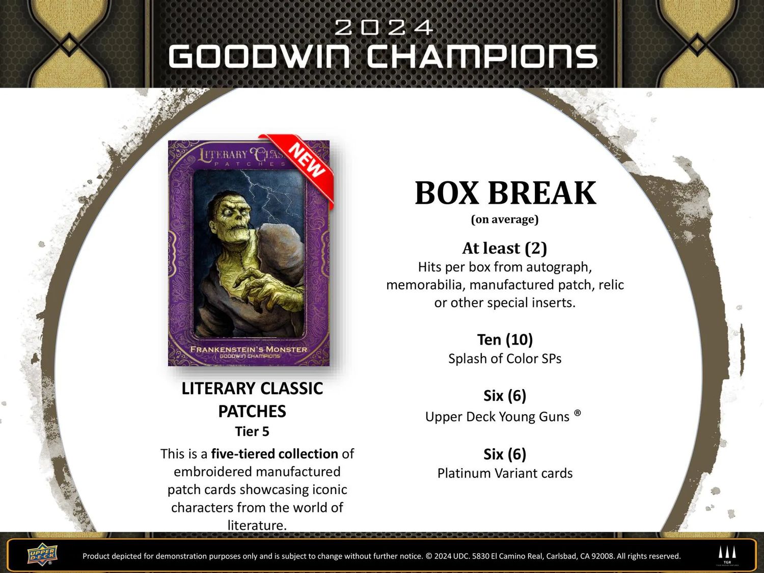 2025 Upper Deck Goodwin Champions Hobby Box