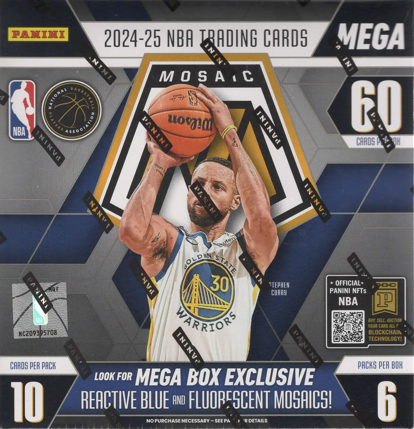 2024/25 Panini Mosaic Basketball Mega Box (restocking…)