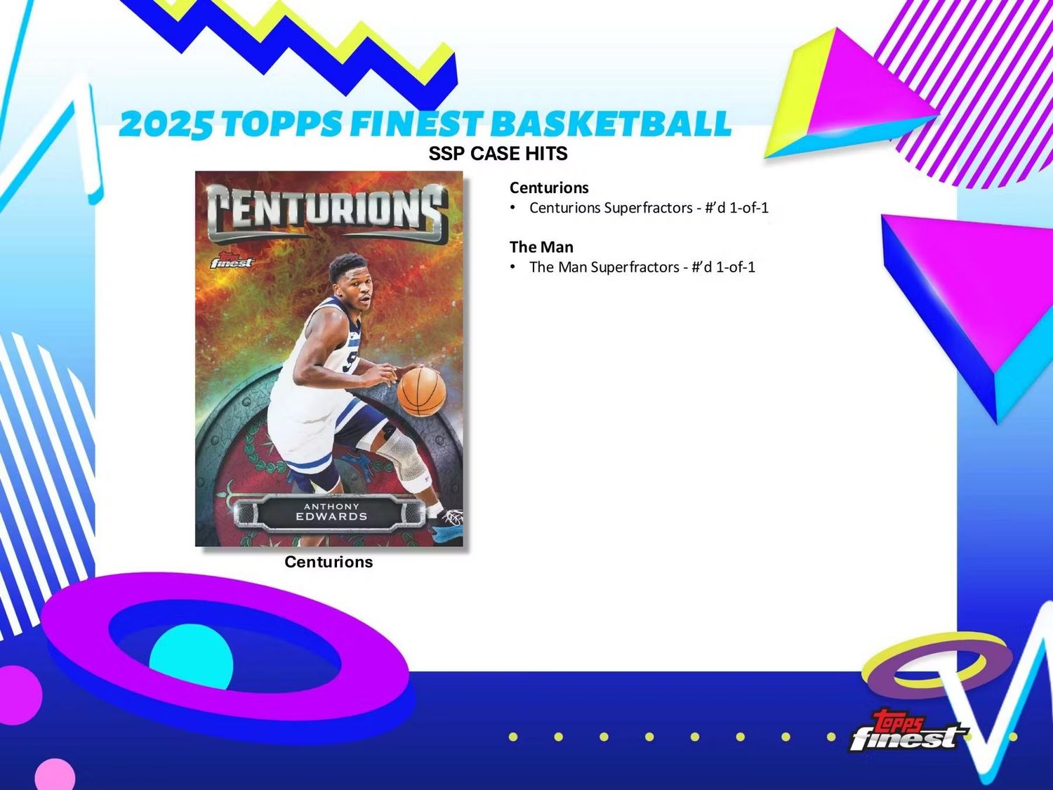 2024/25 Topps Finest Basketball Hobby Box (preorder)