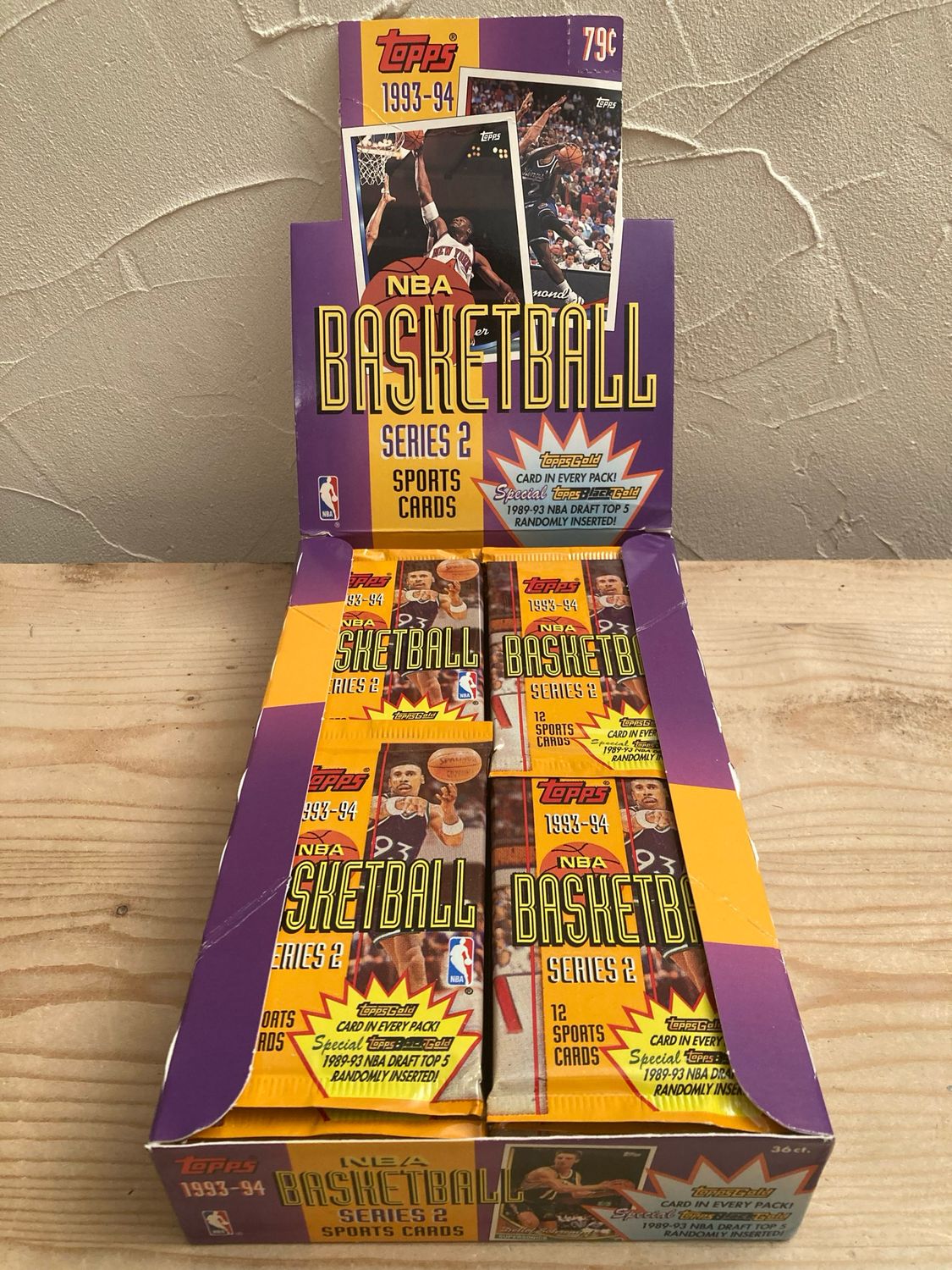 1993/94 Topps Series 2 Basketball Pack
