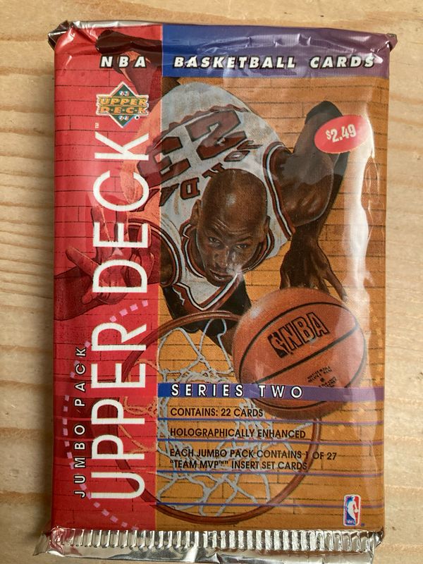 1993/94 Upper Deck Series 2 Basketball Jumbo Pack