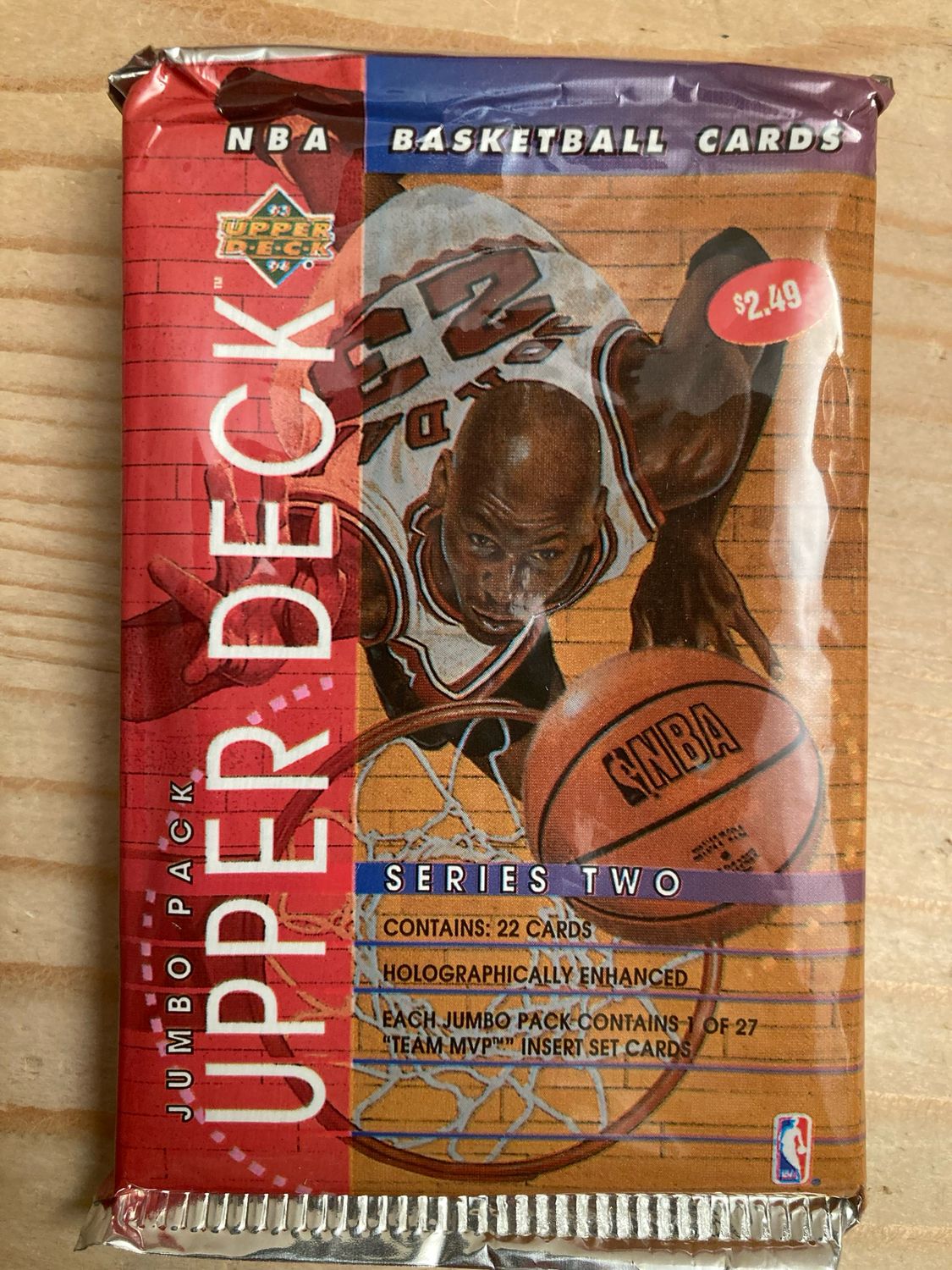 1993/94 Upper Deck Series 2 Basketball Jumbo Pack