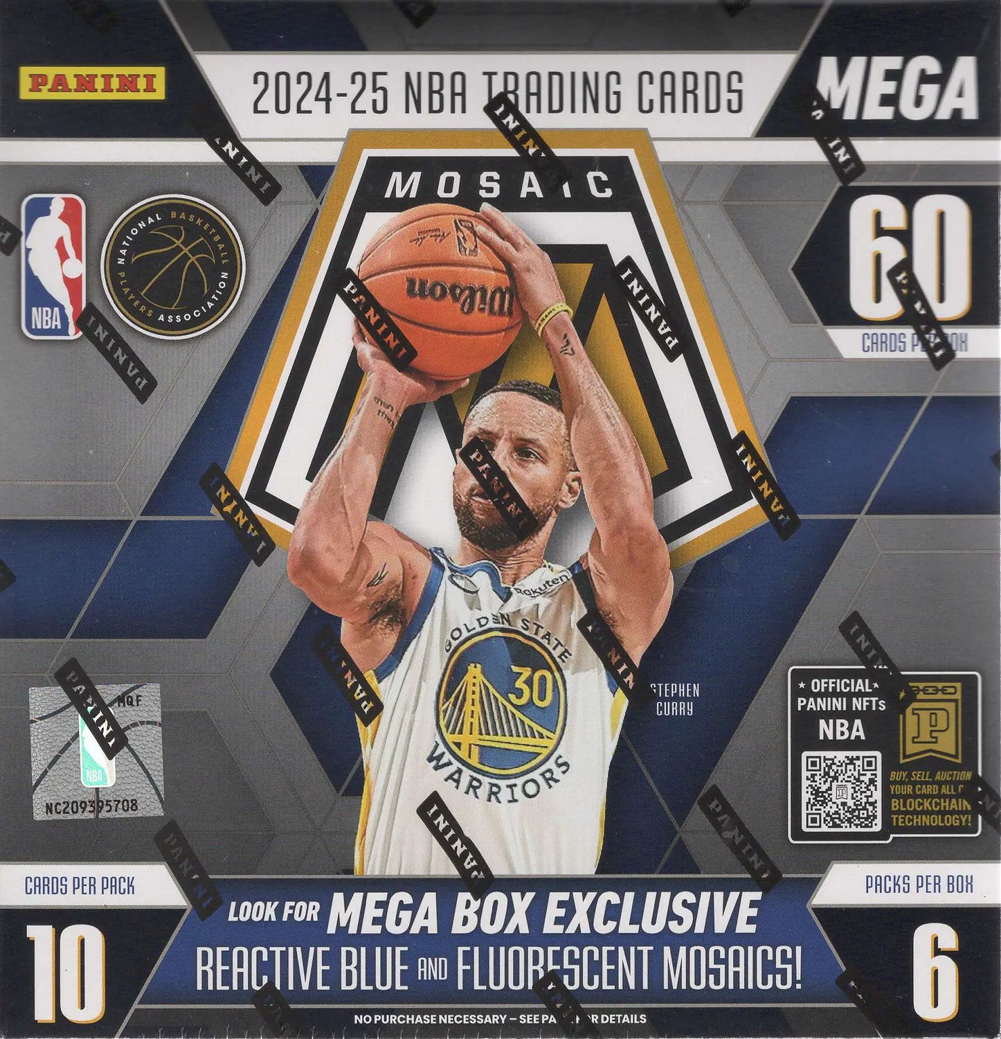 2024/25 Panini Mosaic Basketball Mega Pack