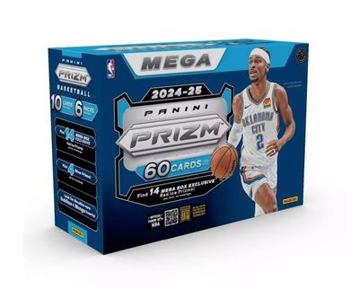 2024/25 Panini Prizm Basketball Mega Box (Red Ice Prizms!)