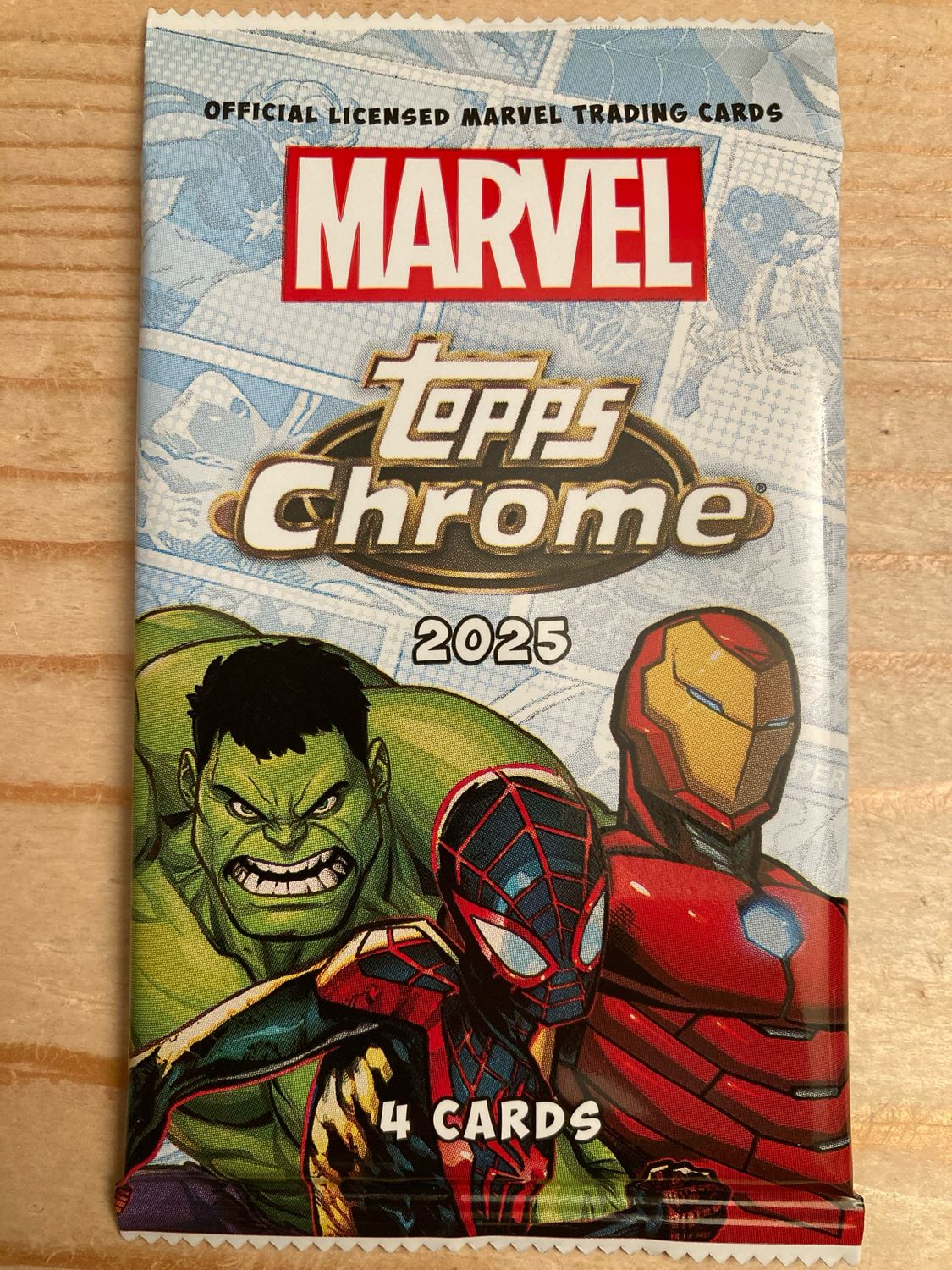2025 Topps Marvel Comics Chrome - Value Pack