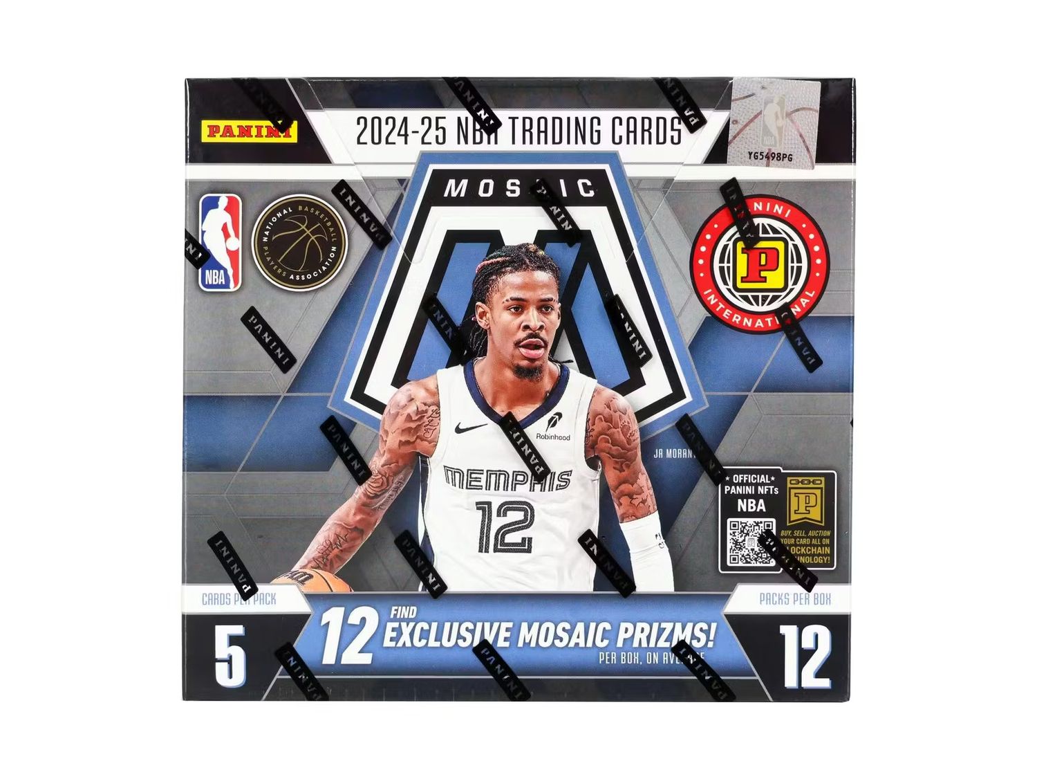 2024/25 Panini Mosaic Basketball International Hobby Box