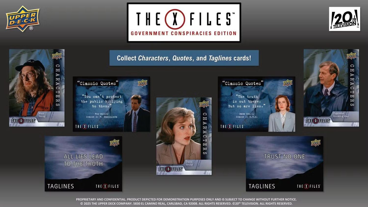 The X-Files: Government Conspiracies Edition Hobby Pack (Upper Deck 2025)