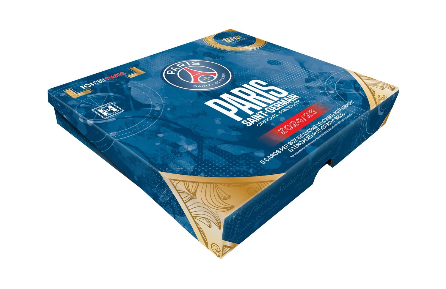 2024/25 Topps Exhibition Paris Saint-Germain PSG box